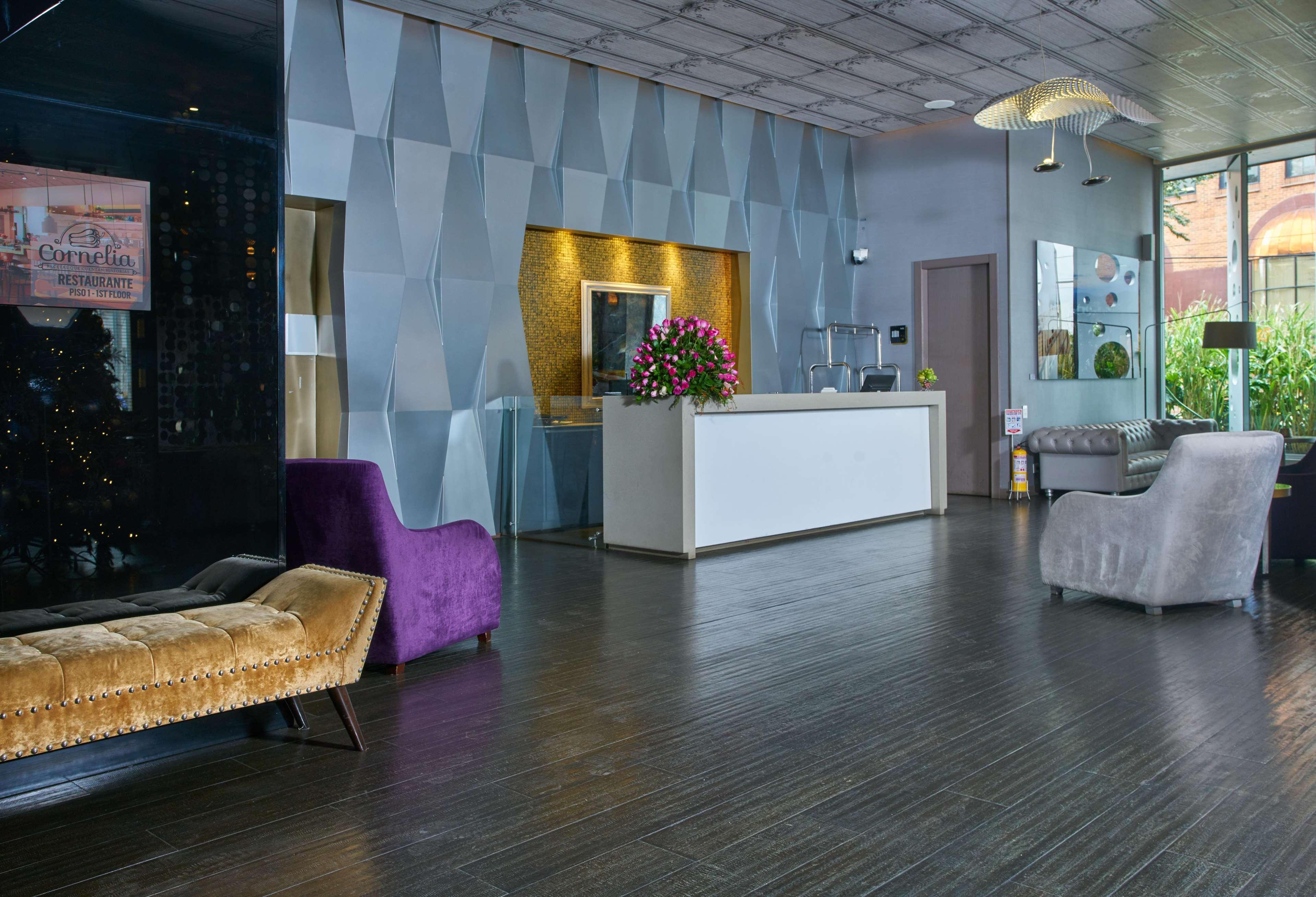 Hotel 100 Luxury Suites By Preferred ボゴタ エクステリア 写真 Lobby